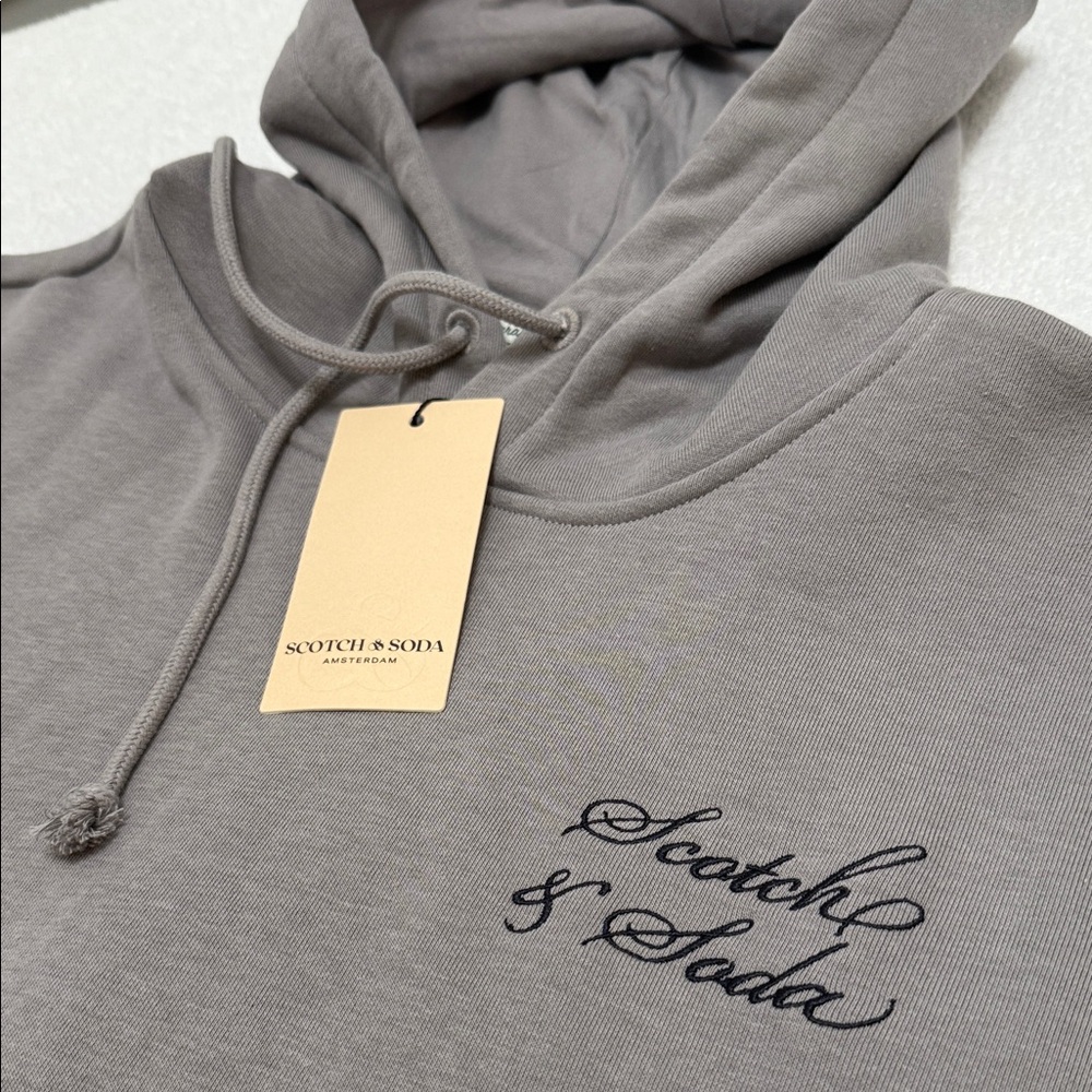 Scotch & Soda Gray Hoodie - Picture 3 of 13